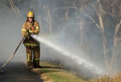 Firefighter volunteers trained by universities to support Australia